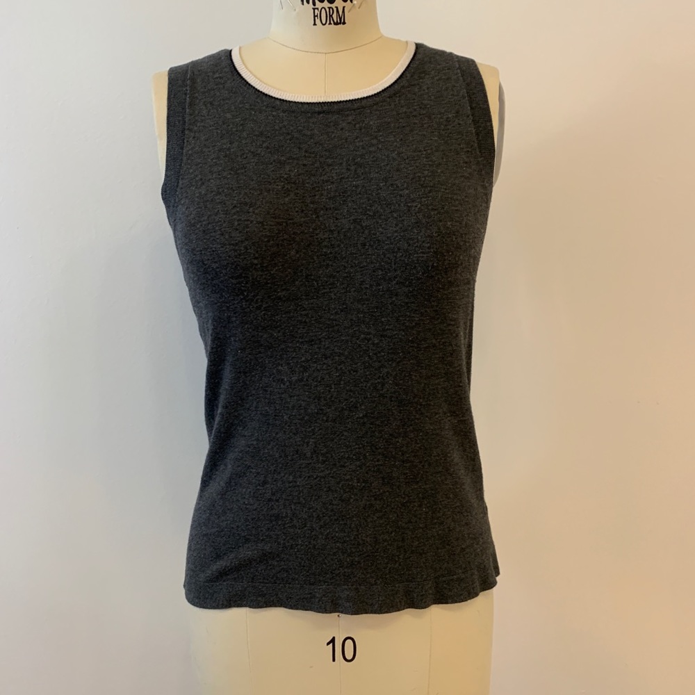 Susina Grey Sweater Vest